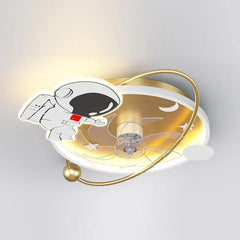 Ventiladores de techo con luz juveniles diseño moderno creativo