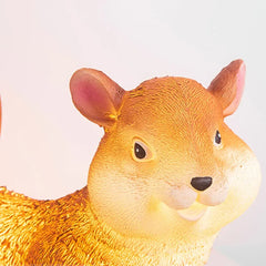 Lámparas de pie exterior con forma de ardilla LED