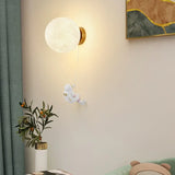 Apliques de pared dormitorio juvenil con forma de astronauta lunar