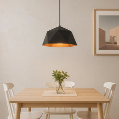 Lámpara Colgante de Metal Diseño Geométrico Nórdico