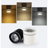Focos LED de Superficie Modernos de Metal