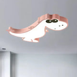Lámpara juvenil diseño de dinosaurio para habitación infantil