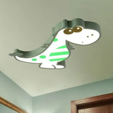 Lámpara juvenil diseño de dinosaurio para habitación infantil
