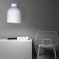 Lamparas colgantes de tela diseño moderno y creativo minimalista