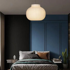 Lamparas colgantes de tela diseño moderno y creativo minimalista