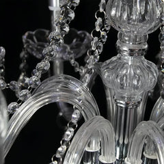 Lámparas de araña de cristal lujosas para salón