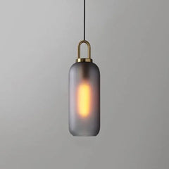 Lámpara techo gris moderna creativa para comedor