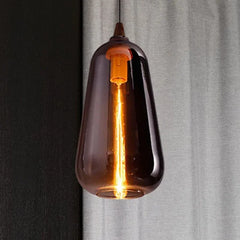 Lampara colgantes retro en vidrio para sala