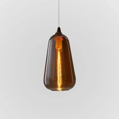 Lampara colgantes retro en vidrio para sala