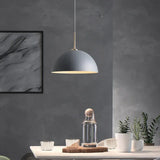 Lámpara Colgante de Comedor Minimalista Semi Circular