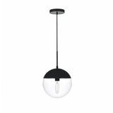 Lámpara colgante esfera moderna de vidrio LED para comedor