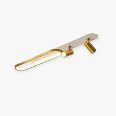 Foco de techo orientable regulable de metal de estilo moderno para pasillo