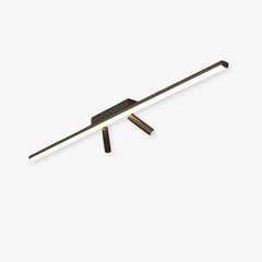 Foco de techo orientable LED moderno de metal para salón