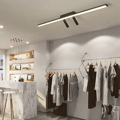 Foco de techo orientable LED moderno de metal para salón