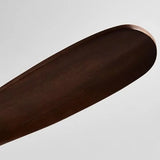 Lámparas de techo madera estilo nórdico con ventilador