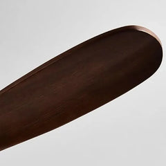 Lámparas de techo madera estilo nórdico con ventilador