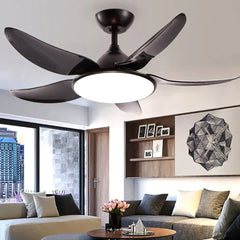Ventiladores de techo con luz rústicos modernos y sencillos