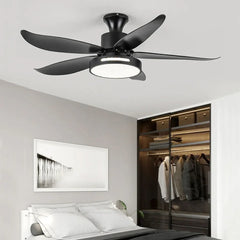 Ventilador de techo con iluminación led diseño moderno y minimalista