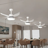 Ventilador de techo con iluminación led diseño moderno y minimalista