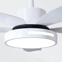 Ventilador de techo con iluminación led diseño moderno y minimalista