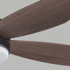 Ventiladores de techo de madera con luz estilo retro para hogar