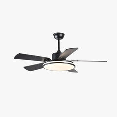 Ventiladores con luz led de techo para hogar de hierro