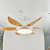 Ventilador de techo con luz control remoto bajo consumo