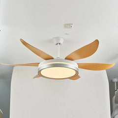 Ventilador de techo con luz control remoto bajo consumo