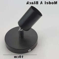 Iluminación led techo estilo nórdico hierro pasillo