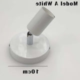 Iluminación led techo estilo nórdico hierro pasillo