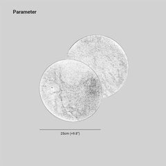 Apliques de pared led dormitorio diseño creativo lunar