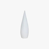 Lámpara De Pie Exterior Jardín Solar Regulable IP65 Blanco Moderno Forma Lágrima