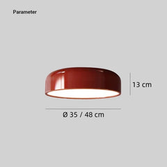 Lámpara de LED de Techo Redonda Moderna y Minimalista para Pasillo