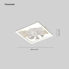 Plafon blanco redondo ventilador moderno para dormitorio