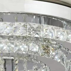 lamparas de techo cristal con ventilador invisible simplista