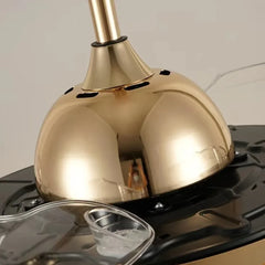 Ventiladores de techo con luz para salón diseño lujoso