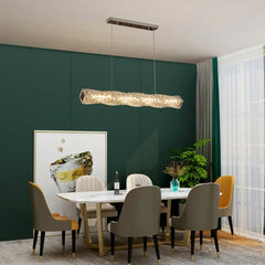 Lámparas de techo modernas de cristal lujo comedor