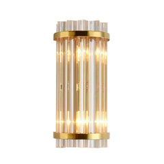 Aplique de pared dormitorio moderno cristal estilo ligero
