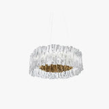 Lampara colgante circular led diseño creativo y moderno para comedor