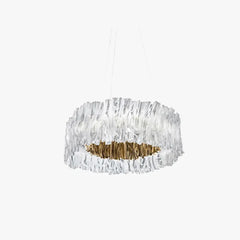 Lampara colgante circular led diseño creativo y moderno para comedor