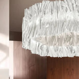 Lampara colgante circular led diseño creativo y moderno para comedor