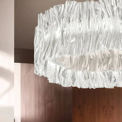 Lampara colgante circular led diseño creativo y moderno para comedor