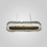 Lampara colgante circular led diseño creativo y moderno para comedor