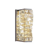 Apliques de pared cristal estilo moderno y ligero