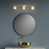 Apliques de pared baños estilo ligero con cristal