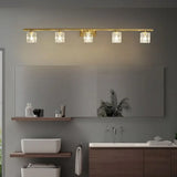 Apliques de pared baños estilo ligero con cristal
