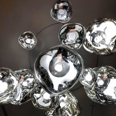 Lámpara Bola Colgante Moderna LED con Diseño Lava para Comedor