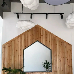 Lámpara Colgante en Forma de Nube LED Blanca para Dormitorio Infantil