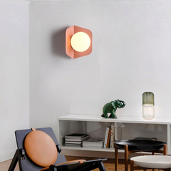 Aplique de Pared Esfera Nórdico para Salón