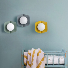 Aplique de Pared Esfera Nórdico para Salón